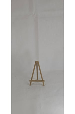 Baskı Mini Şövale Stand | Masa Üstü Dekoratif Sergileme Ayağı | 8 cm