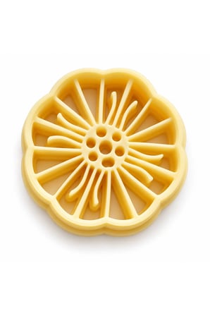Çiçek Desenli Polimer Kil Kesici ve Baskı Kalıbı – Flower Polymer Clay Cutter