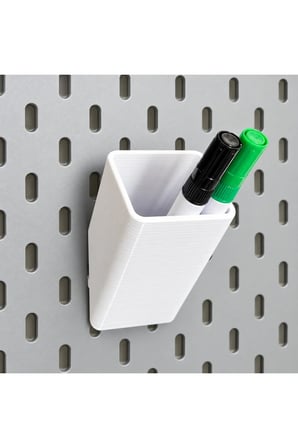 SKÅDIS Uyumlu Pano Saklama Kutusu ve Kalemlik – Pegboard Storage Box