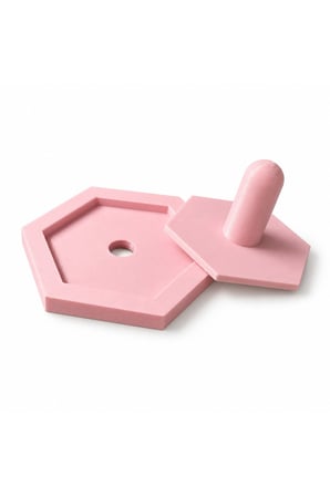 Besing Altıgen Kumaş Katlama Aparatı 22 mm Patchwork ve Kırkyama