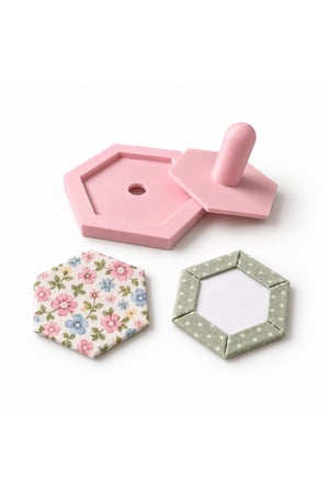 Besing Altıgen Kumaş Katlama Aparatı 22 mm Patchwork ve Kırkyama