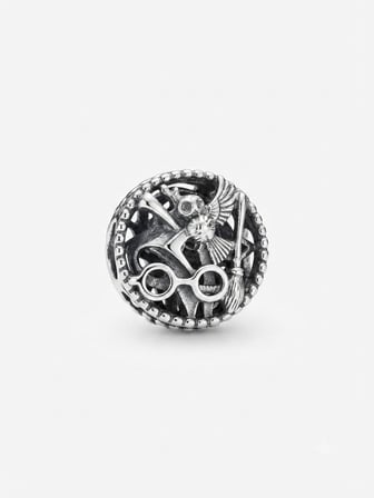 Kadın Gümüş Bileklik Uyumlu Harry Potter Model Charm