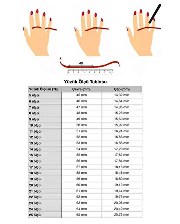 Kadın Yanları Sıralı Taş Detay Tektaş Yüzük