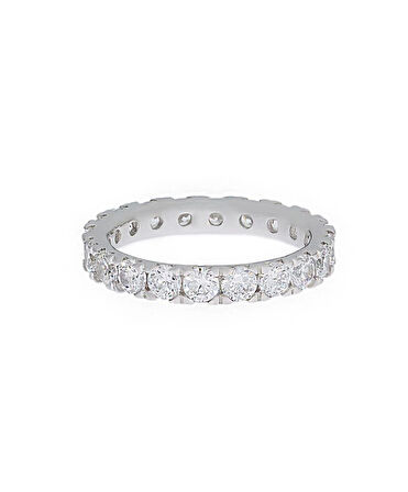 Kadın Suyolu Model Tamtur Gümüş Yüzük