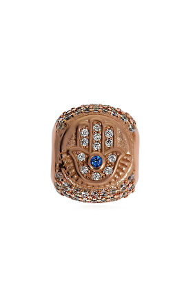 Kadın 3 Yüzlü Şans Temalı Gümüş Charm