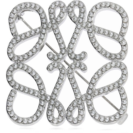 Kadın Love Model İncili Broş