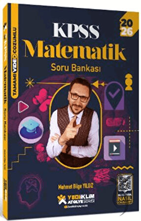2026 KPSS Atölye Serisi Genel Yetenek Matematik Tamamı Video Çözümlü Soru Bankası
