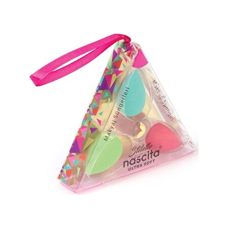 Nascita Stiletto 3 Parça Mini Sponge Set