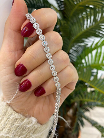 Kadın Gümüş İthal Bileklik