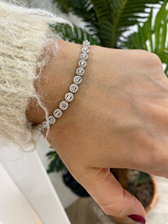 Kadın Gümüş İthal Bileklik