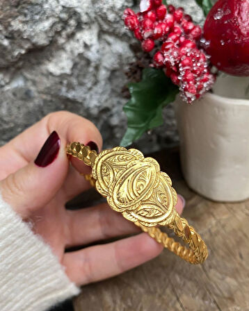 925 Ayar Gümüş Erzurum Burması 