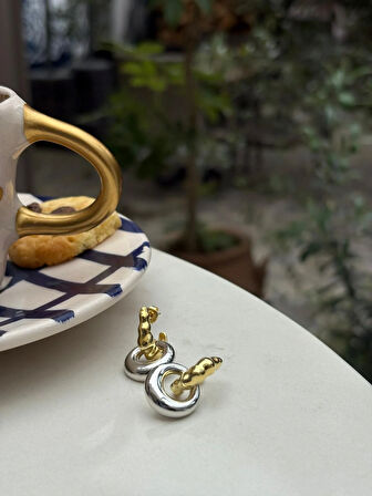 Kadın Gümüş Serenay Küpe