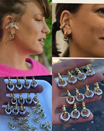 Kadın Gümüş Serenay Küpe