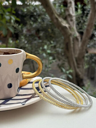 Kadın Gümüş Suyolu Bilezik