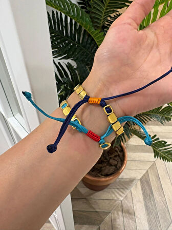 Kadın Gümüş İpli Bileklik