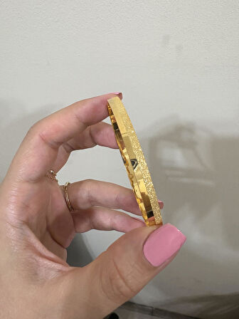 925 Ayar Gümüş Simli Tasarım El İşçiliği Bilezik