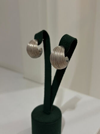 Kadın Gümüş İthal Küpe