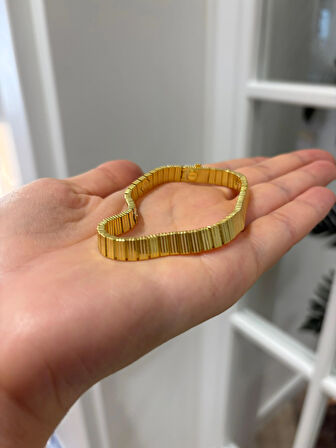 Kadın Gümüş İthal Tasarım Bileklik 