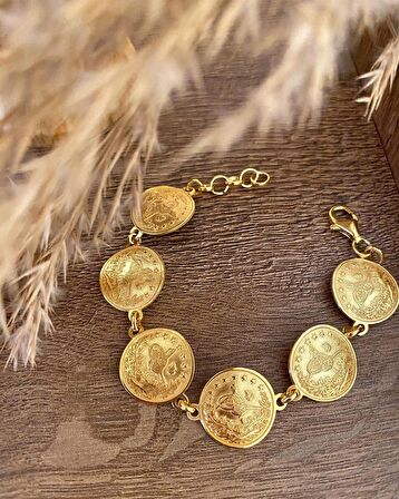 Kadın Gümüş 6 Tuğralı Bileklik