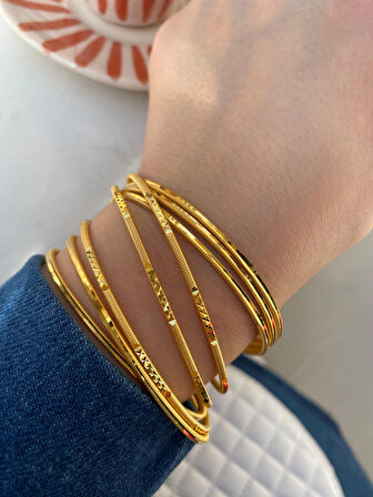 925 Ayar Gümüş Tel Ajda Bilezik 4245 (ADET)