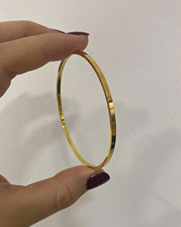 925 Ayar Gümüş İnce Kibrit Çöpü Bilezik ADET