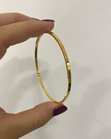 925 Ayar Gümüş İnce Kibrit Çöpü Bilezik ADET