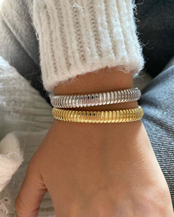 Kadın Gümüş İthal Tasarım Bileklik (ADET)4626