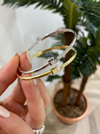 Kadın Gümüş Kalp Zirkon Taşlı Bileklik (ADET)