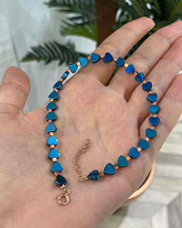 Kadın Hematit Taşlı Hal Hal 1155