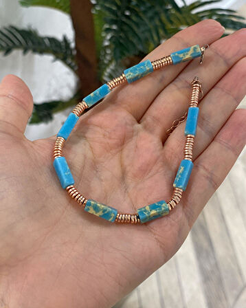 Kadın Doğal Taşlı Hal Hal