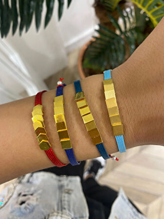 Kadın Gümüş Renkli Kordon Bileklik