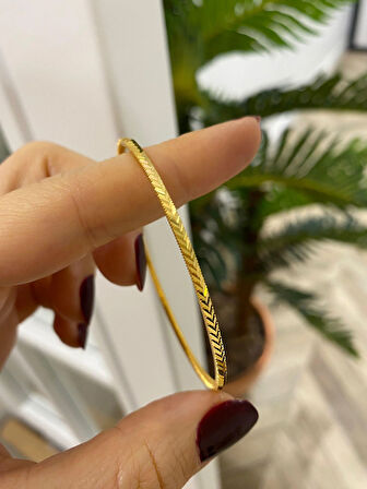 925 Ayar Gümüş Başak Ajda Bilezik 