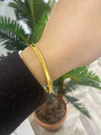 925 Ayar Gümüş Tasarım El İşçiliği Bilezik