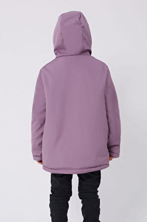 Spor Erkek Çocuk Kürklü Su Ve Rüzgar Geçirmez Kapüşonlu 3 Cep Kışlık Mont & Kaban & Parka