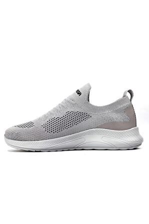 Pabucchi Ferrosa Triko Sneaker Spor Ayakkabı Kadın O58Z0F0041-Gri