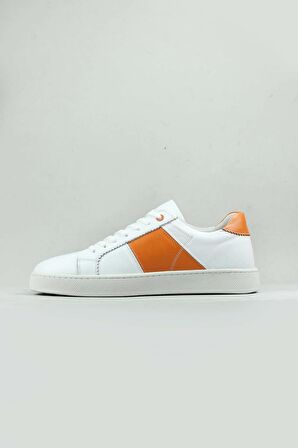 Punto 274056 Hakiki Deri Bağcıklı  Sneaker Erkek