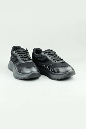 Flet 0163 Yüksek Taban Günlük Sneaker Ayakkabı Kadın