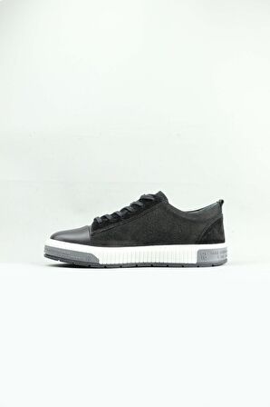 Punto 479366 Hakiki Nubuk Deri Bağcıklı Sneaker Erkek