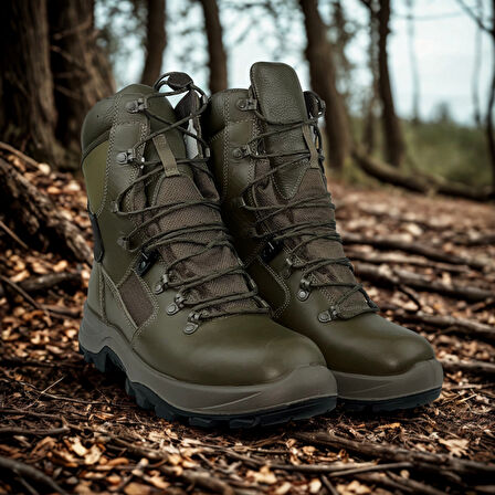 Pars Taktik Su Geçirmez Deri Kışlık  Bot