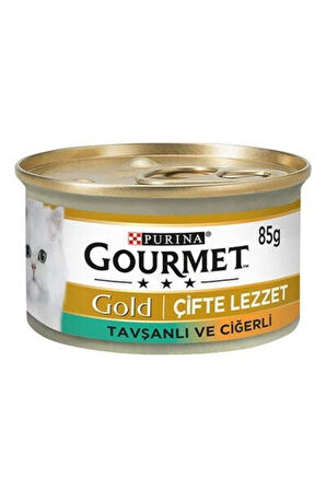 Gourmet Ciğerli Tavşan Ye.Kedi Ko.Yaş Ma.85gr 5066