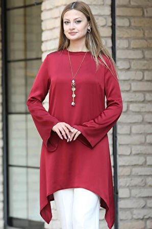 Armin Tesettür Tunik Kırmızı