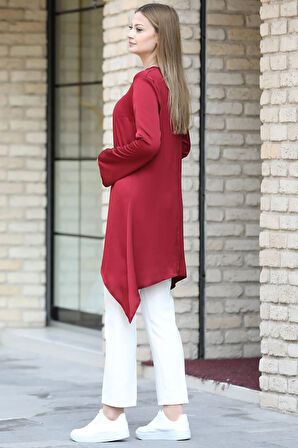 Armin Tesettür Tunik Kırmızı