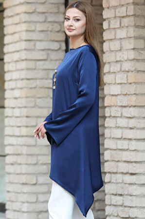 Armin Tesettür Tunik Lacivert
