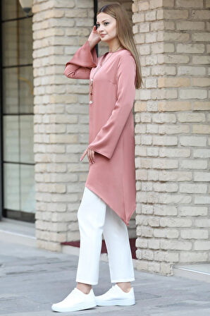 Armin Tesettür Tunik Mercan