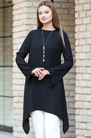Armin Tesettür Tunik Siyah