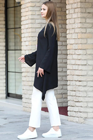 Armin Tesettür Tunik Siyah