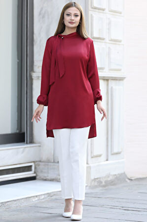 Trend Tesettür Tunik Kırmızı