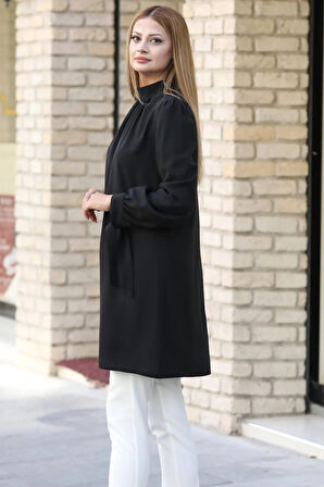 Esila Tesettür Tunik Siyah