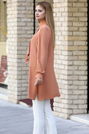 Işıl Tesettür Tunik Camel