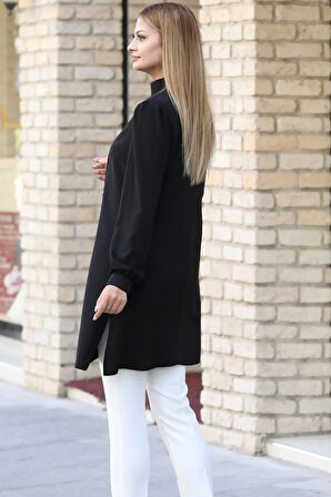 Işıl Tesettür Tunik Siyah